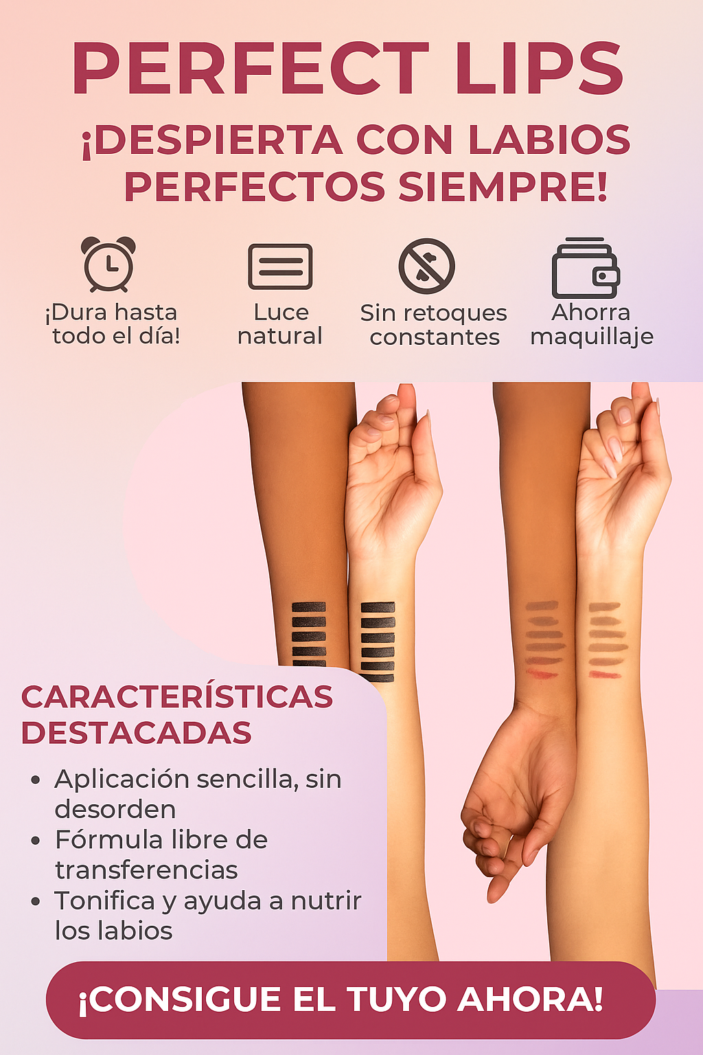 Perfect Lips™ – El delineador que te dura todo el día y te deja los labios divinos e hidratados