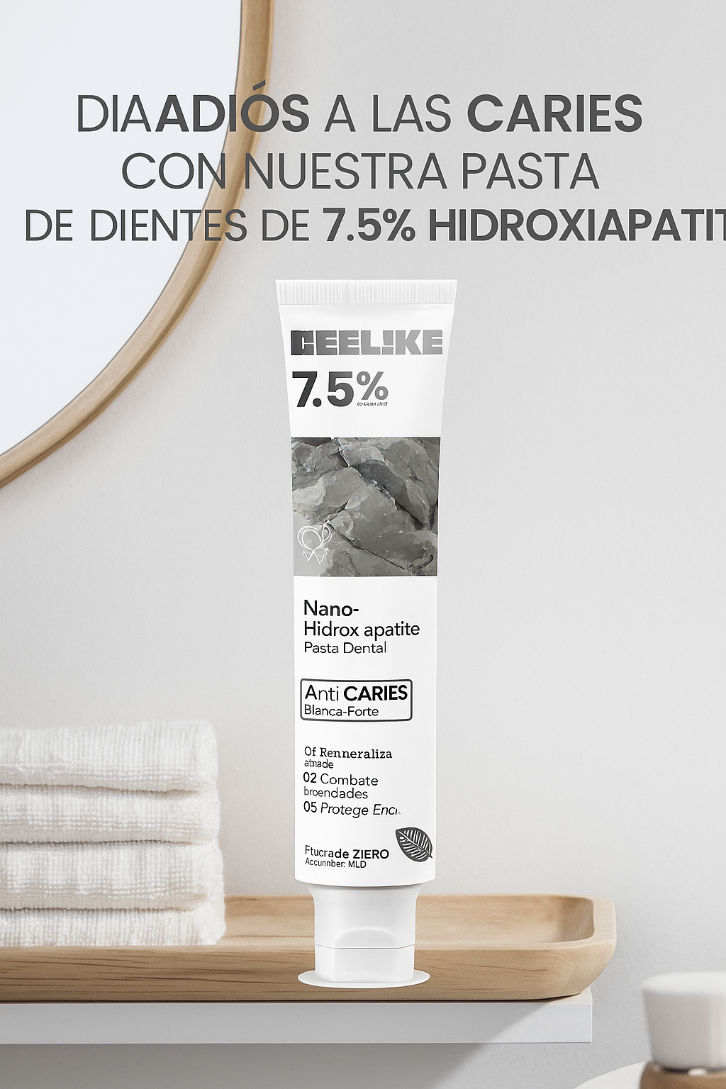 CEELIKE Nano Hydroxyapatite: Di adiós a las caries y repara tu esmalte de forma natural