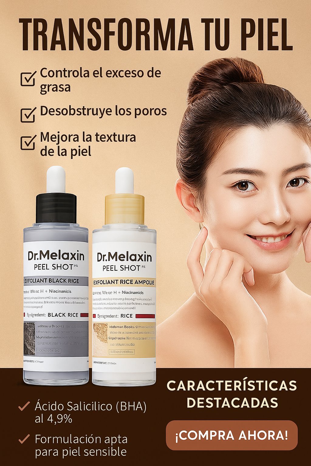 Dr. Melaxin™: Te saca la mugre de los poros y te deja la piel como nueva