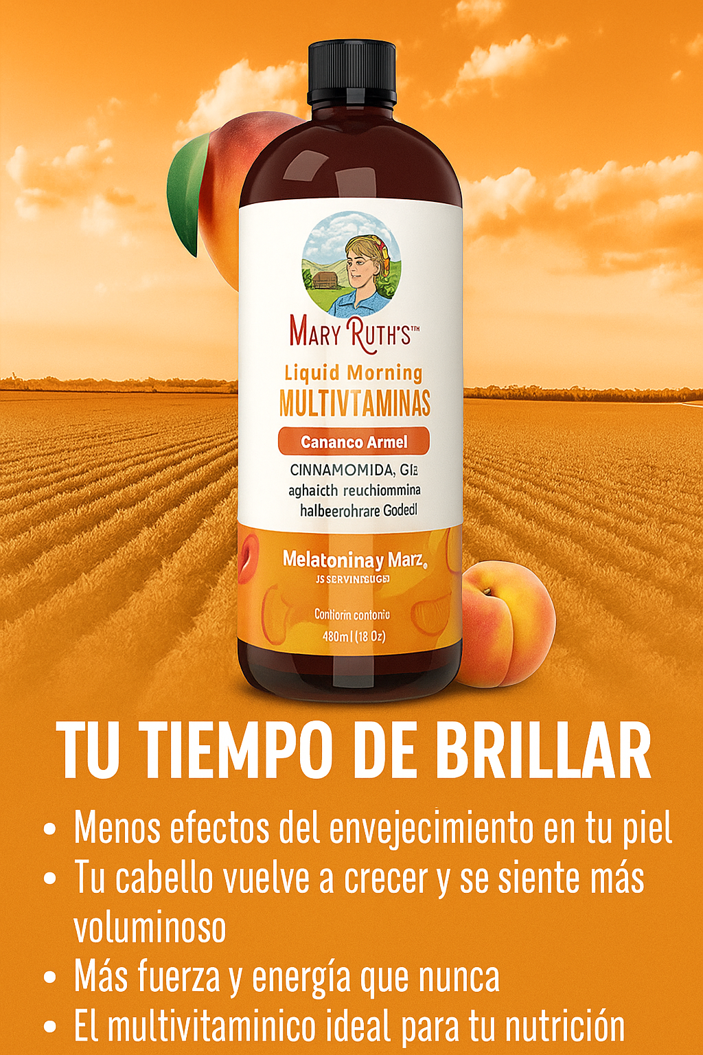 Mary Ruth’s te devuelve el brillo: más cabello, menos arrugas y te sentís con más vida