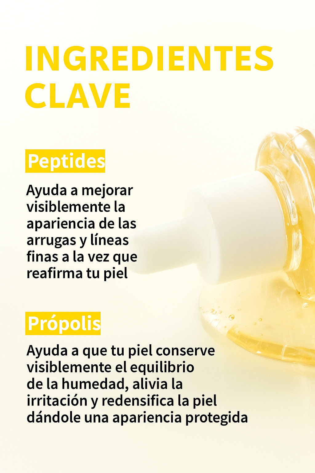 NIDA Peptide Serum: adiós arrugas, poros abiertos y piel cansada – tu cara rejuvenecida en semanas