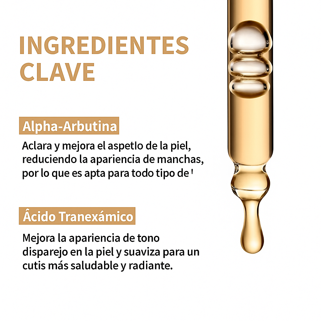 Sérum Eliminador de Poros NIDA – Elimina Manchas y Melasma Rápidamente, Resultados en Solo Semanas