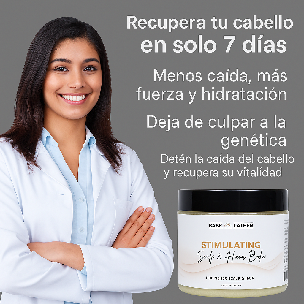 Bálsamo de Crecimiento y Restauración Capilar: Recupera tu Cabello en solo 7 días. con Hidratación, Fuerza y Sin Caída