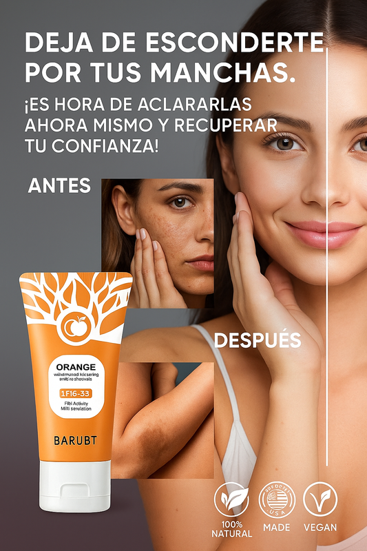 Gel Exfoliante BARUBT: Elimina manchas y aclara tu piel de forma natural en 7 días