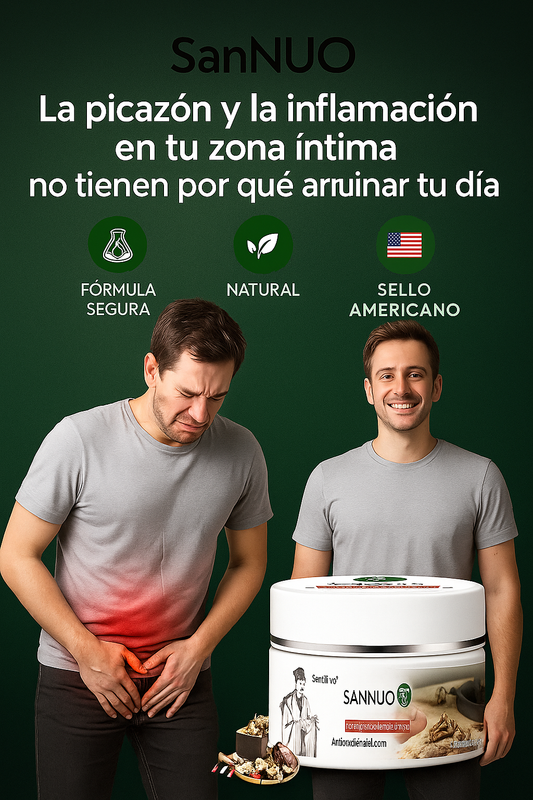 Crema SanNuo: Dile Adiós a la Picazón y la Inflamación en Tu Zona Íntima