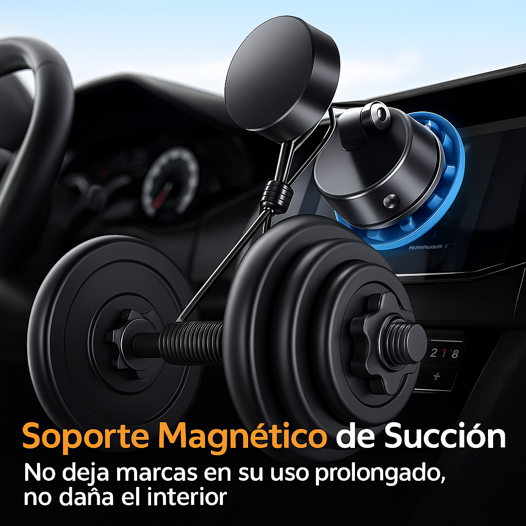 Soporte Magnético PowerHold X™ / Carga Inalámbrica 7.5W