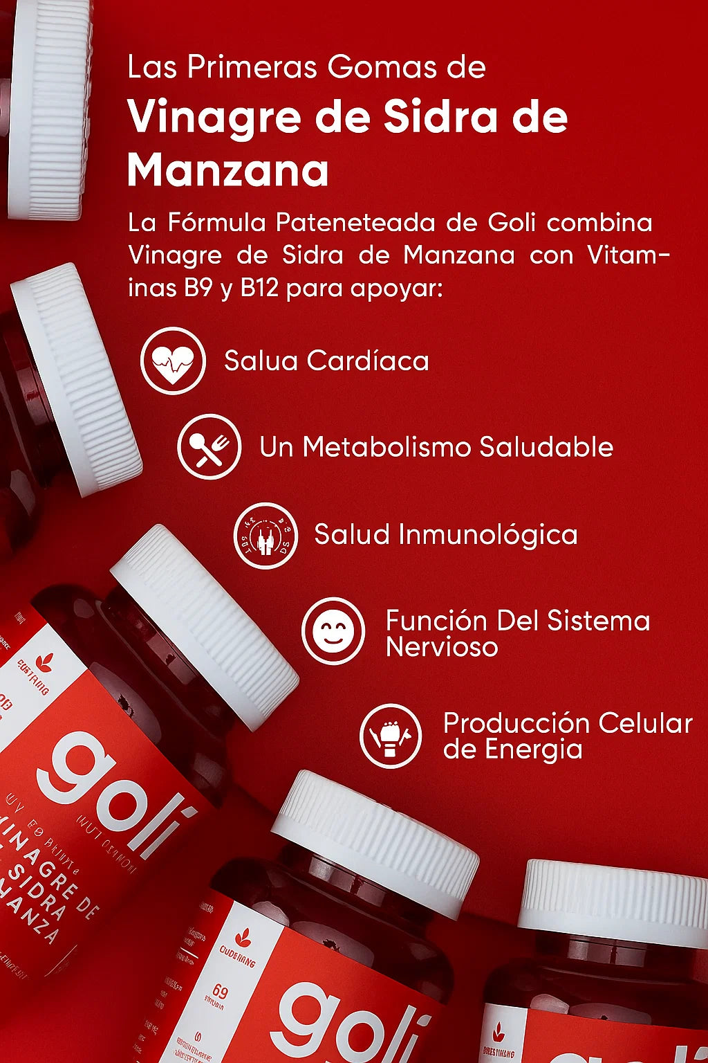 Gomitas Goli®: Tu solución dulce contra el cansancio, los brotes y la hinchazón