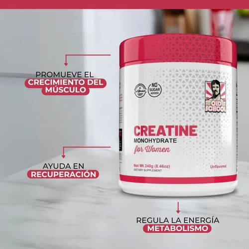 Creatina Monohidratada FEM POWER – Tonificación, energía y definición para mujeres reales
