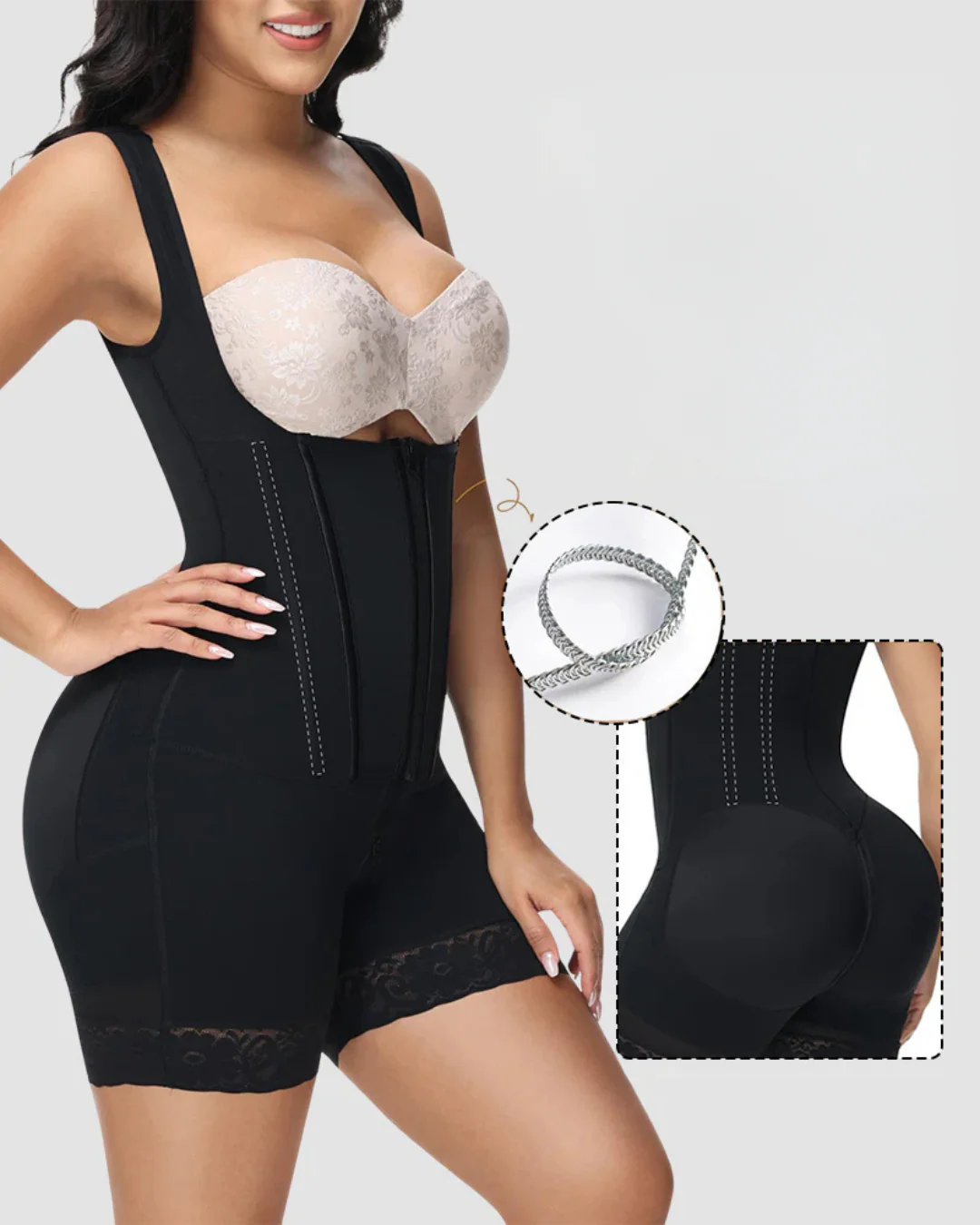 Faja Modeladora – Realza Glúteos y Oculta la Barriga