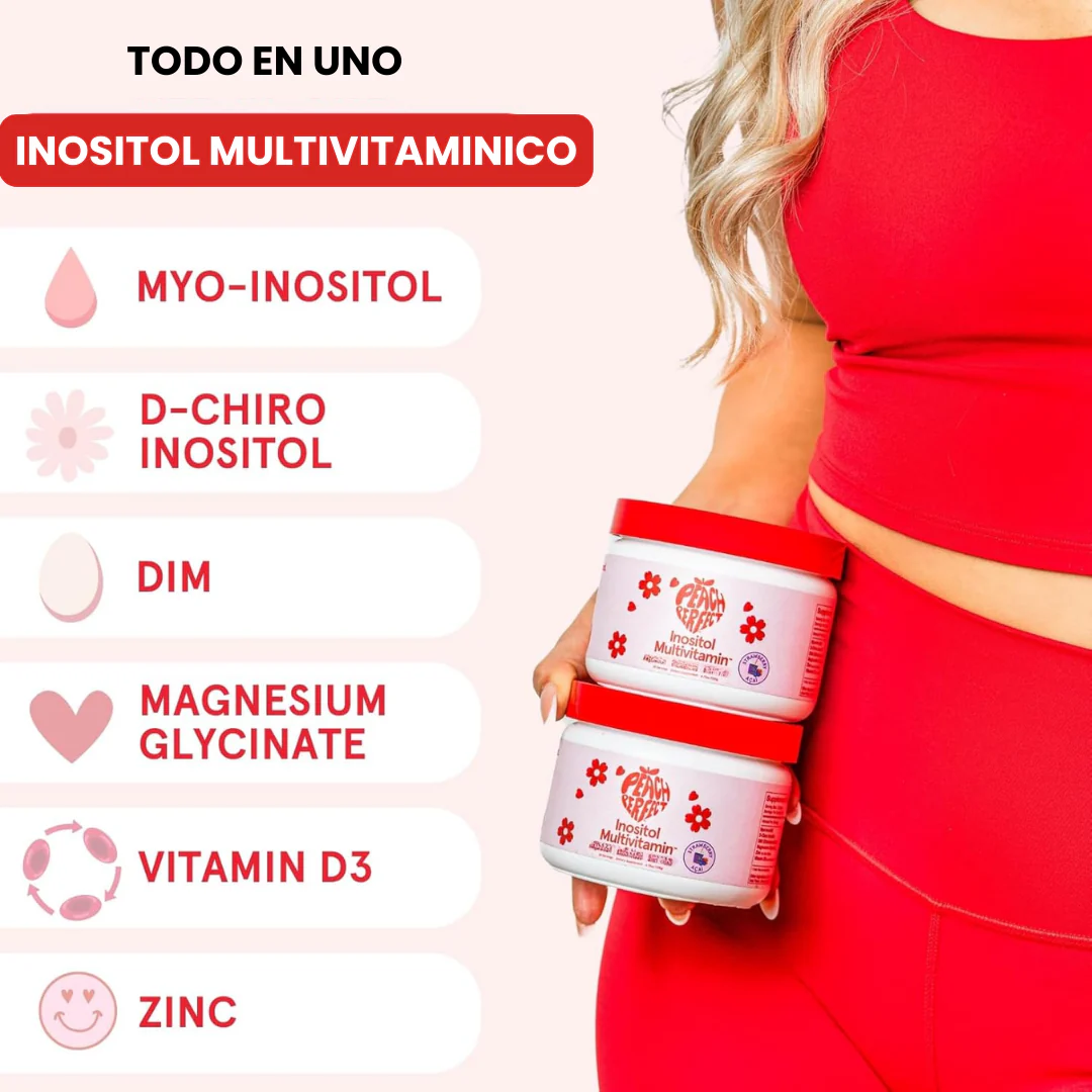 🍓Peach Fertility® – El multivitamínico que regula tu ciclo y aumenta tus posibilidades de embarazo