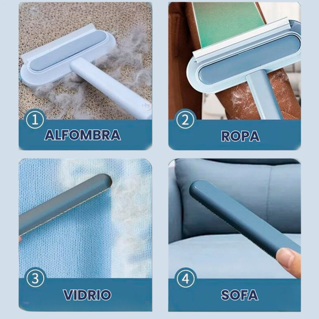 PelusOff® elimina pelos de tus mascotas fácil y rápido.