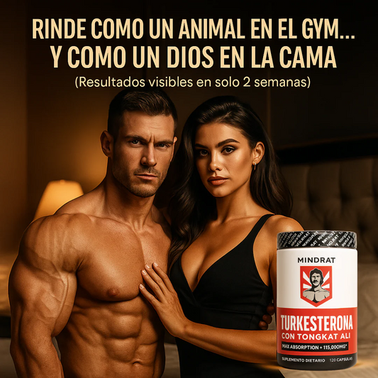 TURKESTERONE – Rendimiento Físico y Potencia Sexual en 1 Solo Suplemento
