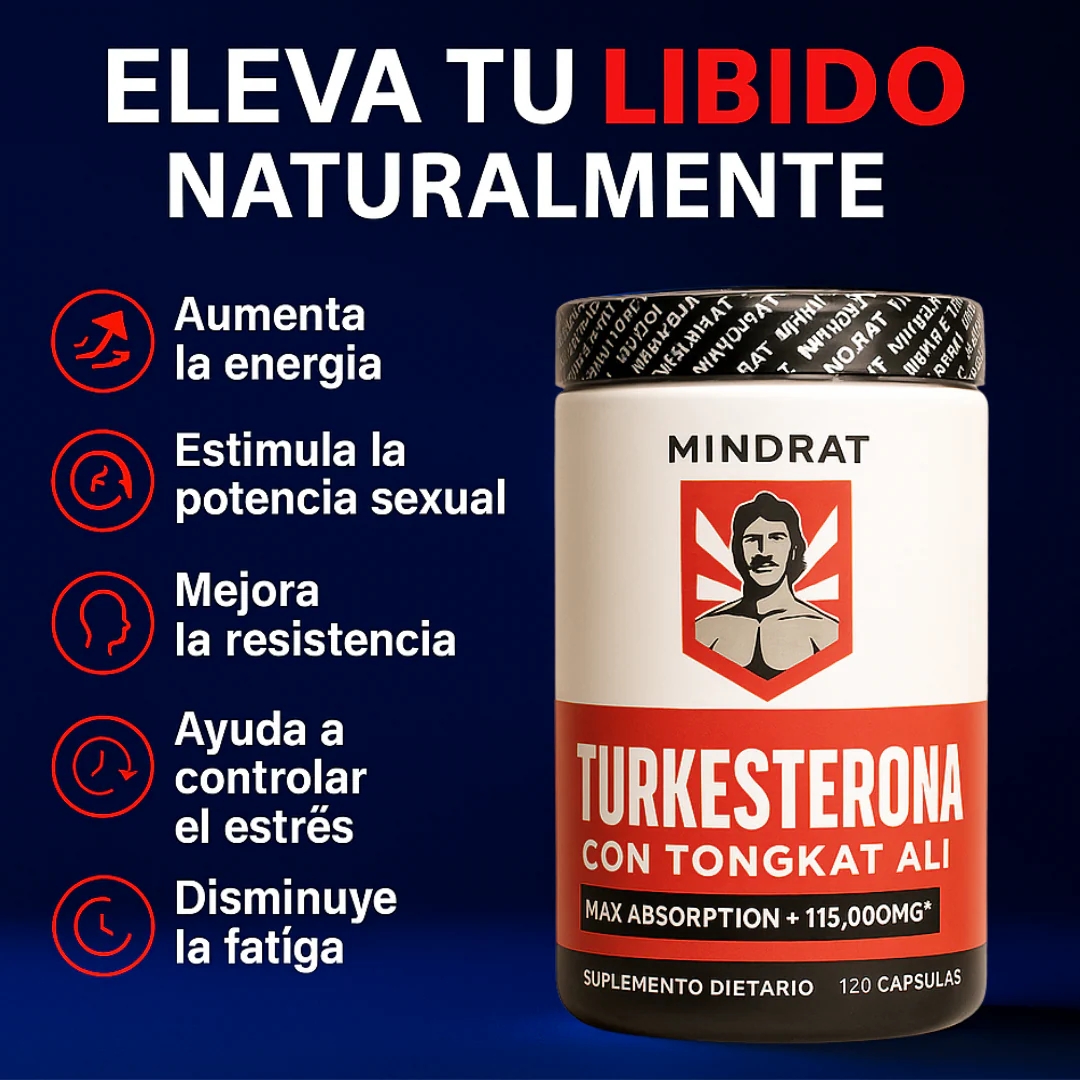 TURKESTERONE – Rendimiento Físico y Potencia Sexual en 1 Solo Suplemento