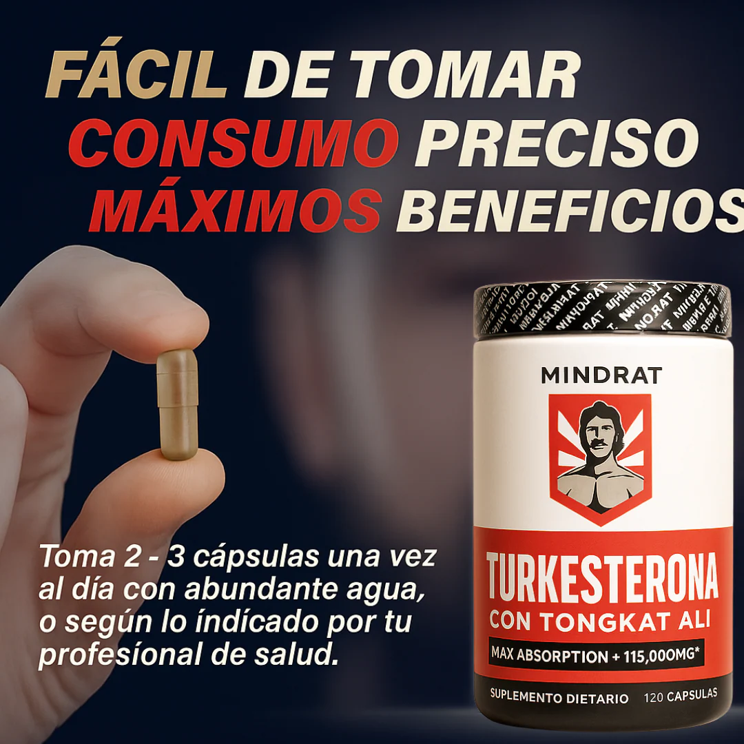 TURKESTERONE – Rendimiento Físico y Potencia Sexual en 1 Solo Suplemento