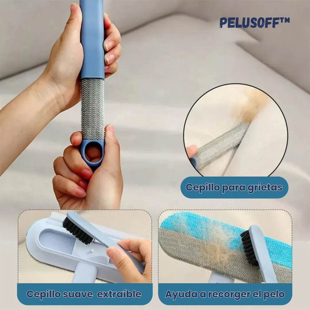 PelusOff® elimina pelos de tus mascotas fácil y rápido.