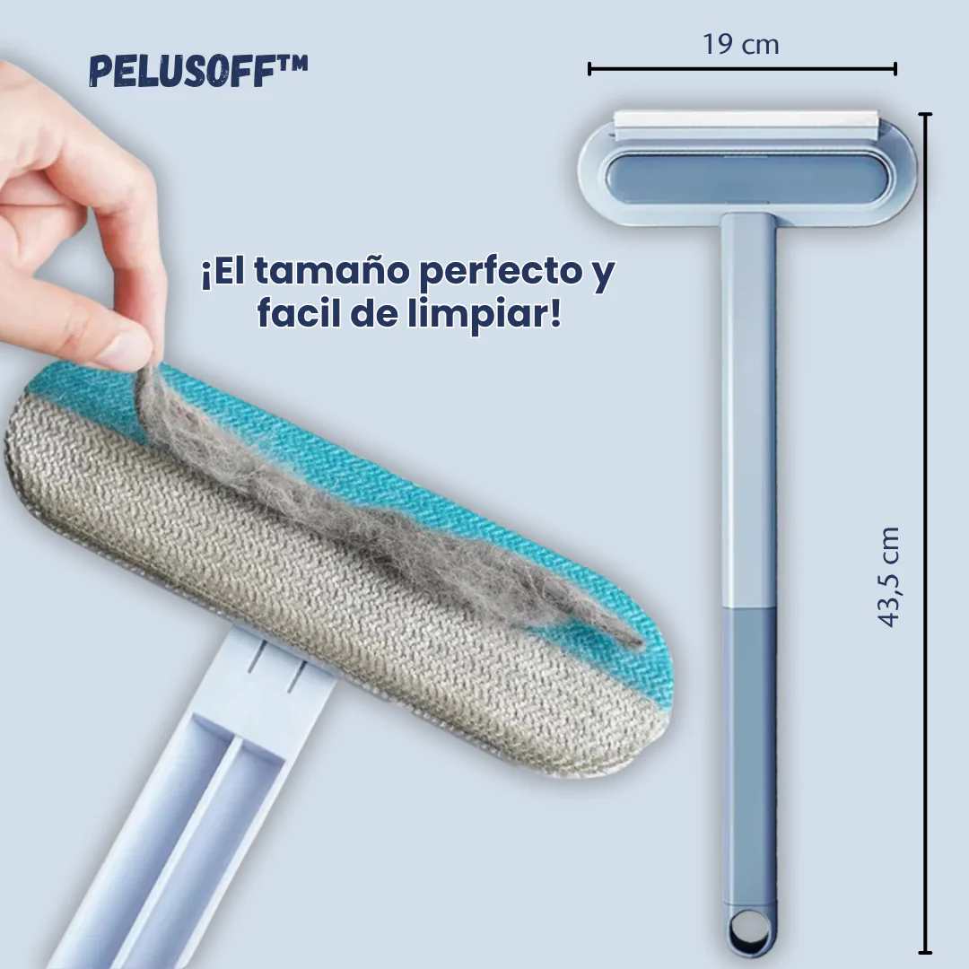 PelusOff® elimina pelos de tus mascotas fácil y rápido.