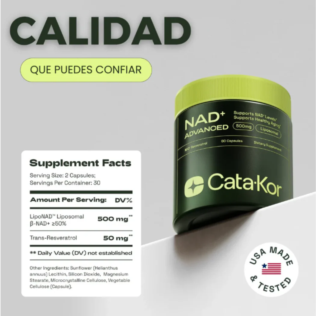 Cata-Kor: El Suplemento Celular que Reactiva tu Juventud desde Adentro