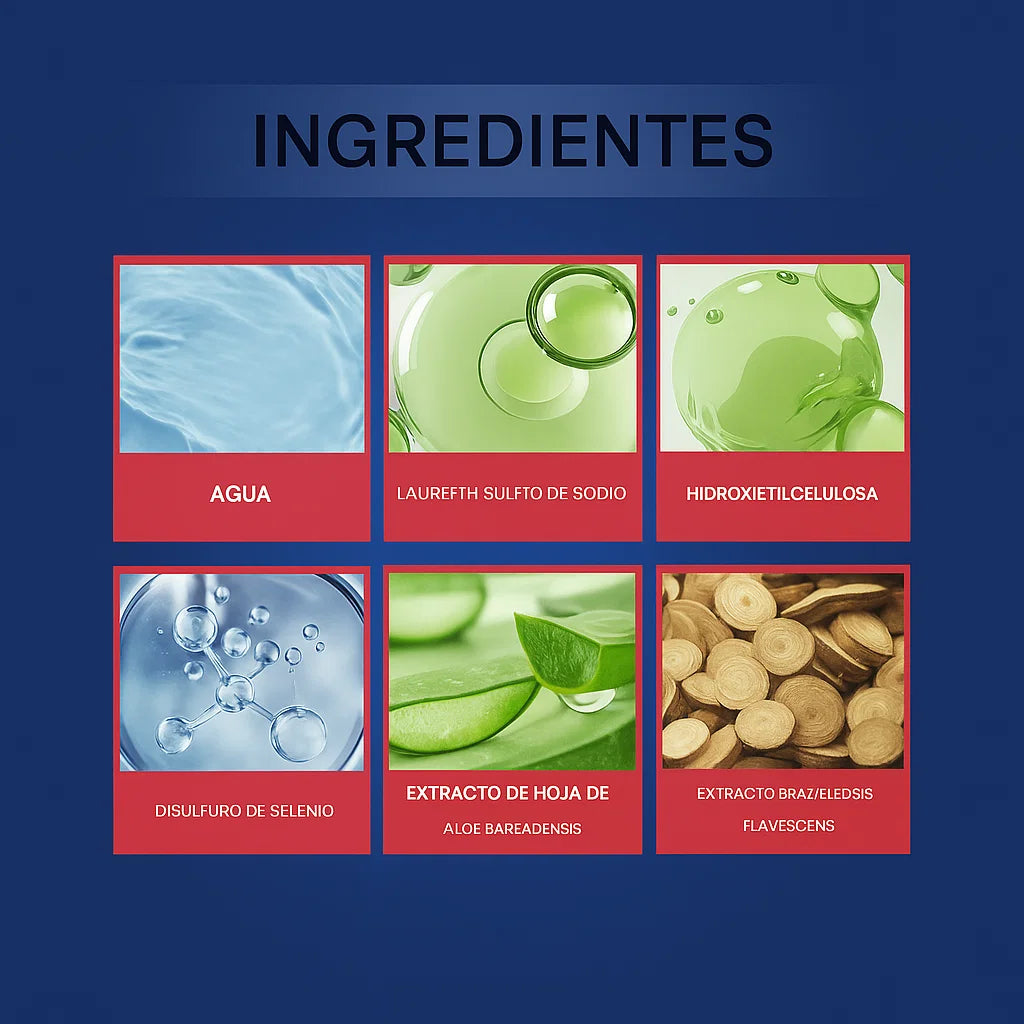 🫧SHAMPOO NAPPORI -Adiós Caspa, Mal Olor y Picazón en 3 Aplicaciones