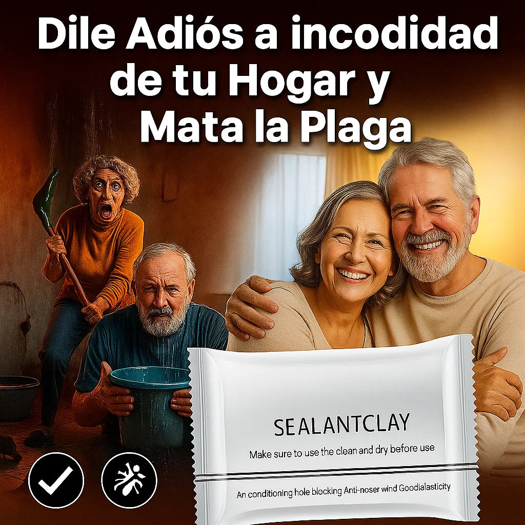 SealFix™: ¡Dile Adiós a las Grietas, Guecos, Goteras y Elimina Ratones y Cucarachas de una vez por todas!