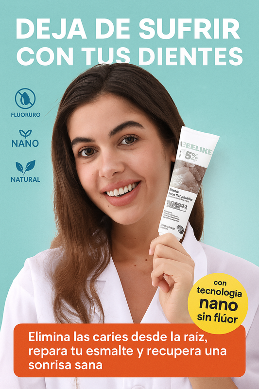 CEELIKE Nano Hydroxyapatite: Di adiós a las caries y repara tu esmalte de forma natural