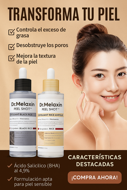 Dr. Melaxin™: Te saca la mugre de los poros y te deja la piel como nueva