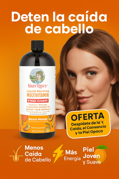 Mary Ruth’s te devuelve el brillo: más cabello, menos arrugas y te sentís con más vida