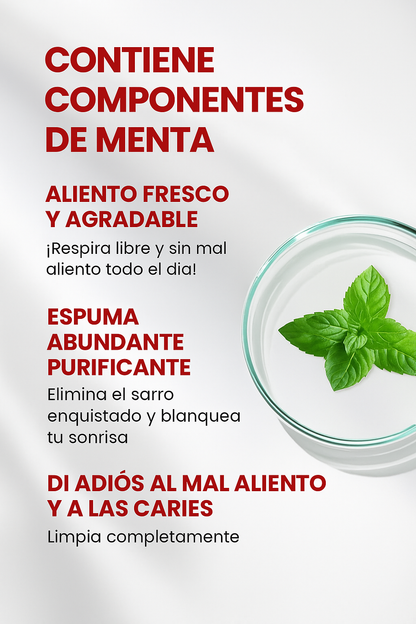 SP-6 Probiótica: Dile adiós a las caries, la gingivitis y el mal aliento con una sonrisa blanca y sana todos los días