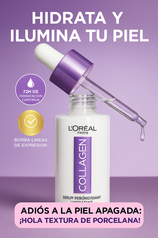 Collagen Filler Serum: el suero que hidrata 72h, ilumina tu piel y borra las líneas de expresión