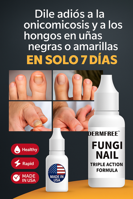Fungi Nai OFERTA 2X1: Elimina hongos, onicomicosis y uñas negras o amarillas en solo 7 días