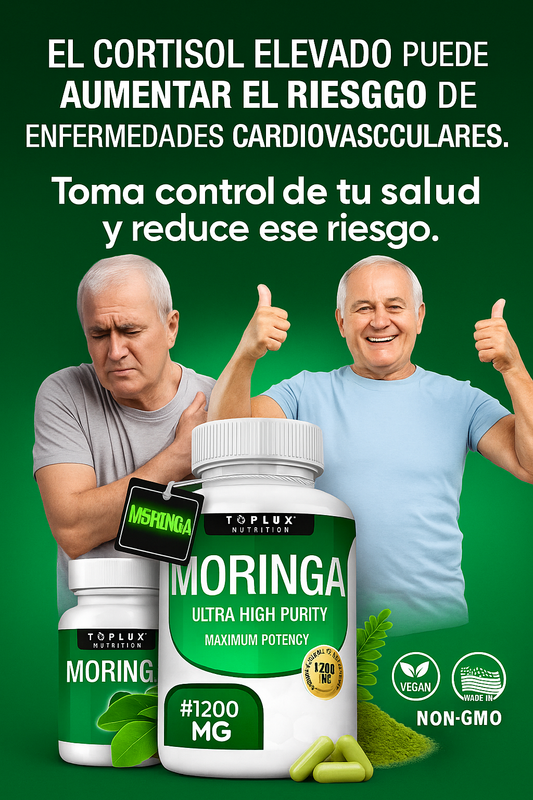 Moringa Power: Baja el Cortisol y Recupera tu Energía en 7 Días