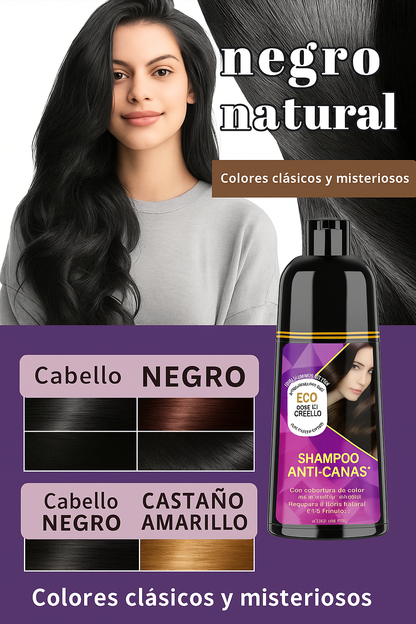 Shampoo Anti-Canas™  – Elimina las canas y recupera tu color desde el primer uso