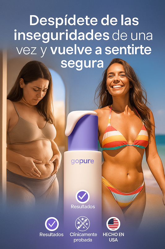 GOPURE™: Elimina la flacidez y reduce las estrías de tu abdomen