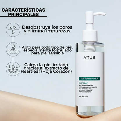 ANUA Doble Limpieza Coreana – Adiós al acné, la grasa y las manchas