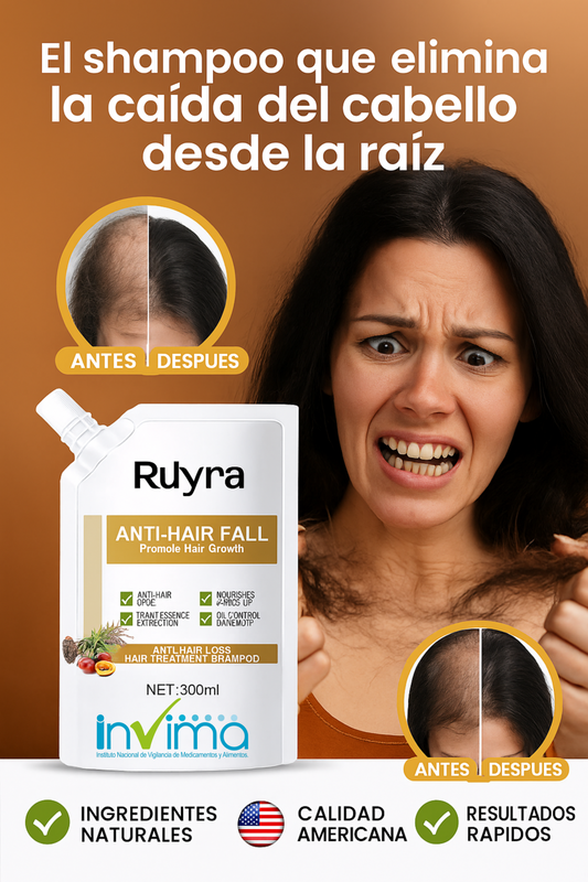🧴 Shampoo REMIMPI Detén la caída y haz crecer tu cabello (2x1 HOY)
