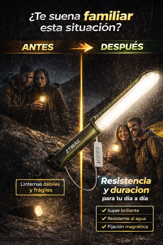 LumiFlex Pro – Iluminación Magnética y Resistente al Agua para Cualquier Situación, al Instante