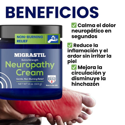 CREMA MIGRASTIL® - Alivia el Hormigueo y la Neuropatía al instante