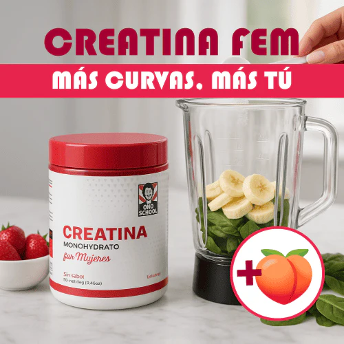 Creatina Monohidratada FEM POWER – Tonificación, energía y definición para mujeres reales