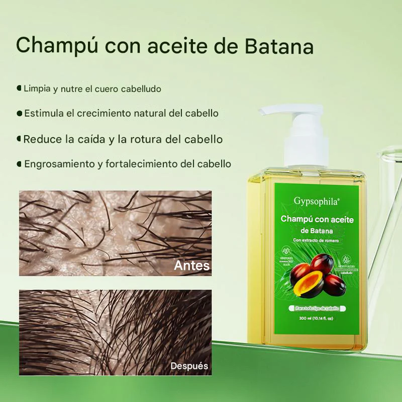Shampoo BatanaPro™ – Para la caída del cabello y hazlo volver a crecer.