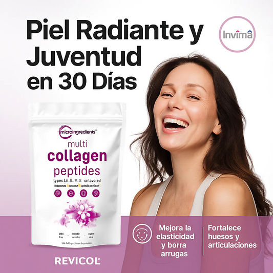 Revicol® Colageno en polvo - La formula de la juventud