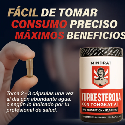 TURKESTERONE – Rendimiento Físico y Potencia Sexual en 1 Solo Suplemento