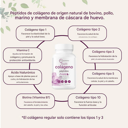Multi colageno - Recupera tu cabello fuerte y brillante en solo 30 días