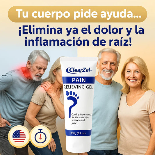 ClearZal®: Di adiós al dolor muscular y la inflamación en solo 60 segundos