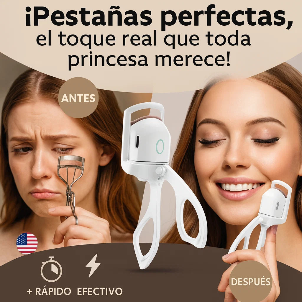 Encrespador de Pestañas – Transforma tu Mirada al Instante: ¡Pestañas Largas y Abundantes en Segundos!